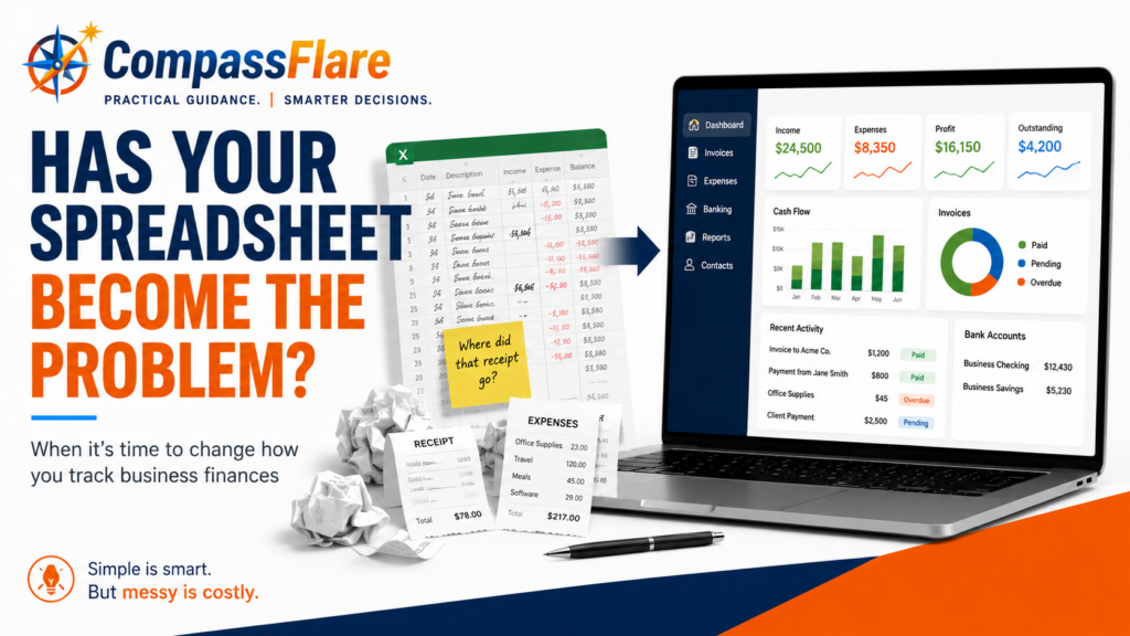When Should You Stop Using Spreadsheets for Business Accounting?
