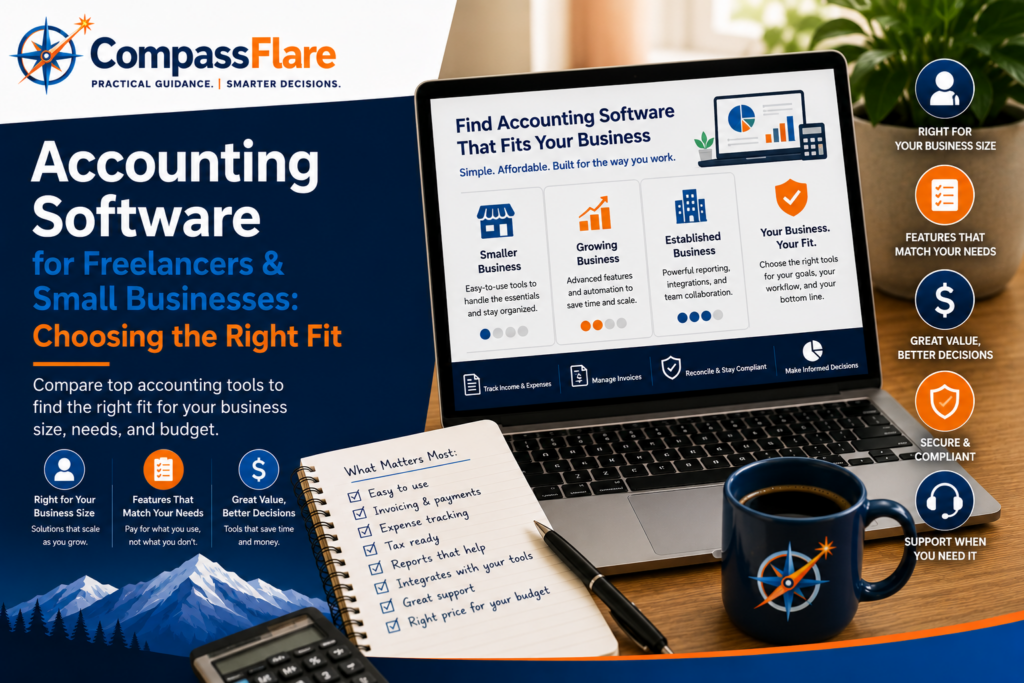 Accounting Software for Freelancers & Small Businesses: Choosing the Right Fit